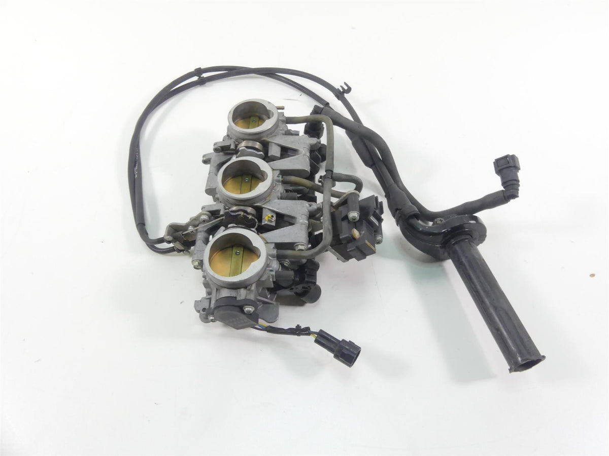 2006 Triumph Daytona 675 Keihin Throttle Body Bodies & Grip Handle T1240478 {{ shop.shopifyCountryName }} - Mototech271