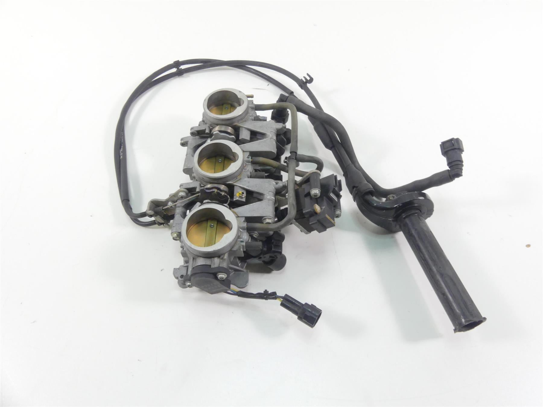 2006 Triumph Daytona 675 Keihin Throttle Body Bodies & Grip Handle T1240478 {{ shop.shopifyCountryName }} - Mototech271
