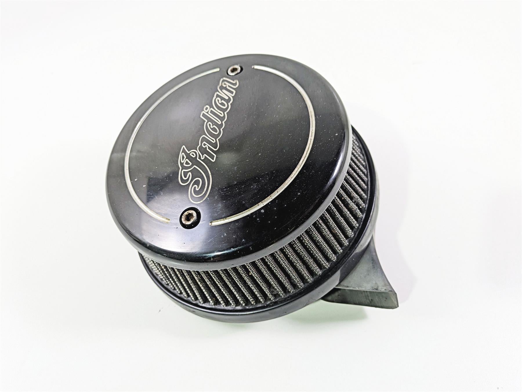 2018 Indian Springfield Dark Horse High Flow Round Air Box Cleaner 2880654 {{ shop.shopifyCountryName }} - Mototech271