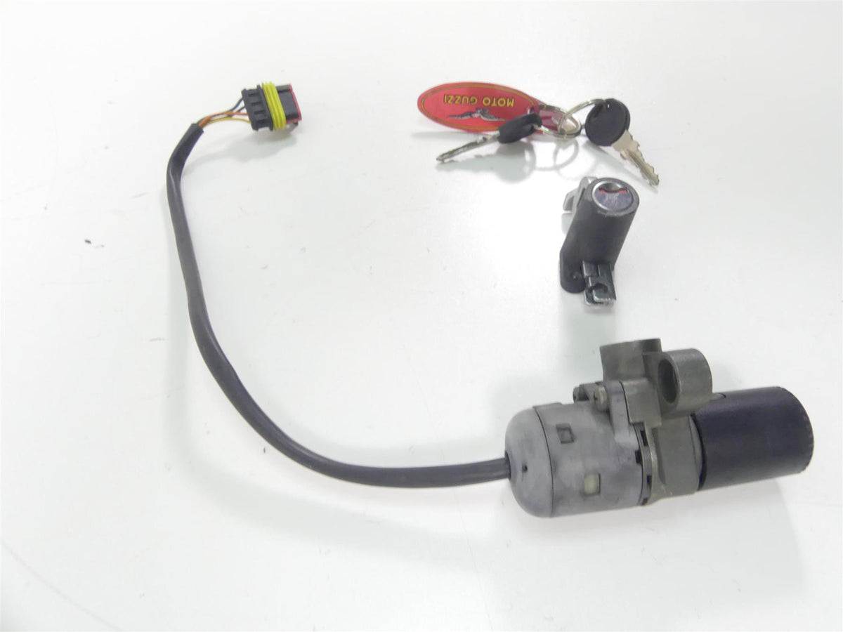 2001 Moto Guzzi California Sp 1100 Ignition Switch Key Lock Set GU03736801 {{ shop.shopifyCountryName }} - Mototech271