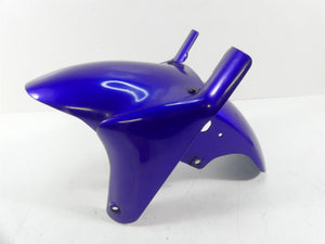 2001 Kawasaki ZX600J2 ZX6R Ninja Front Oem Blue Fender 35004-1421