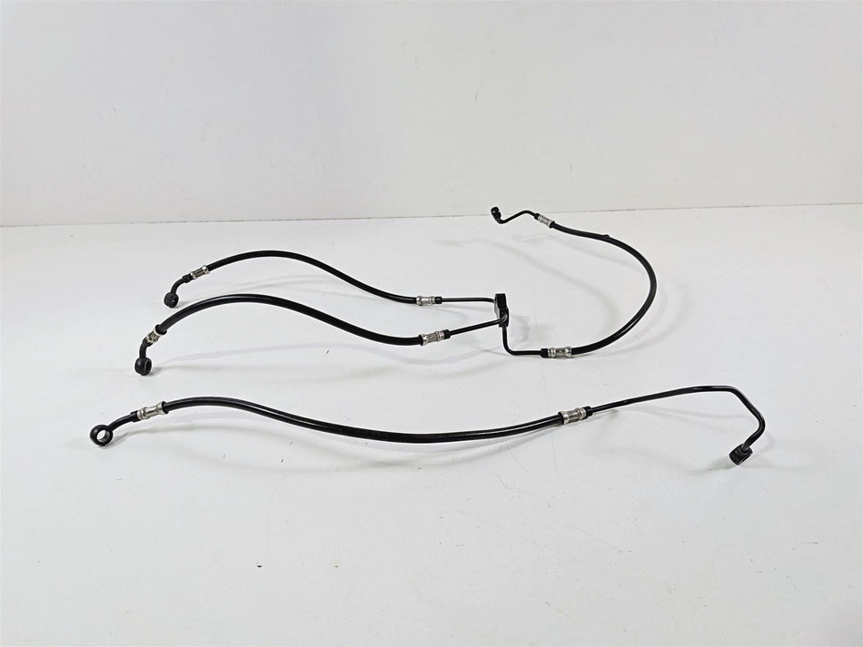 2013 Harley VRSCDX Night Rod Special Front Abs Brake Line Hose Set 41800135-Mototech271