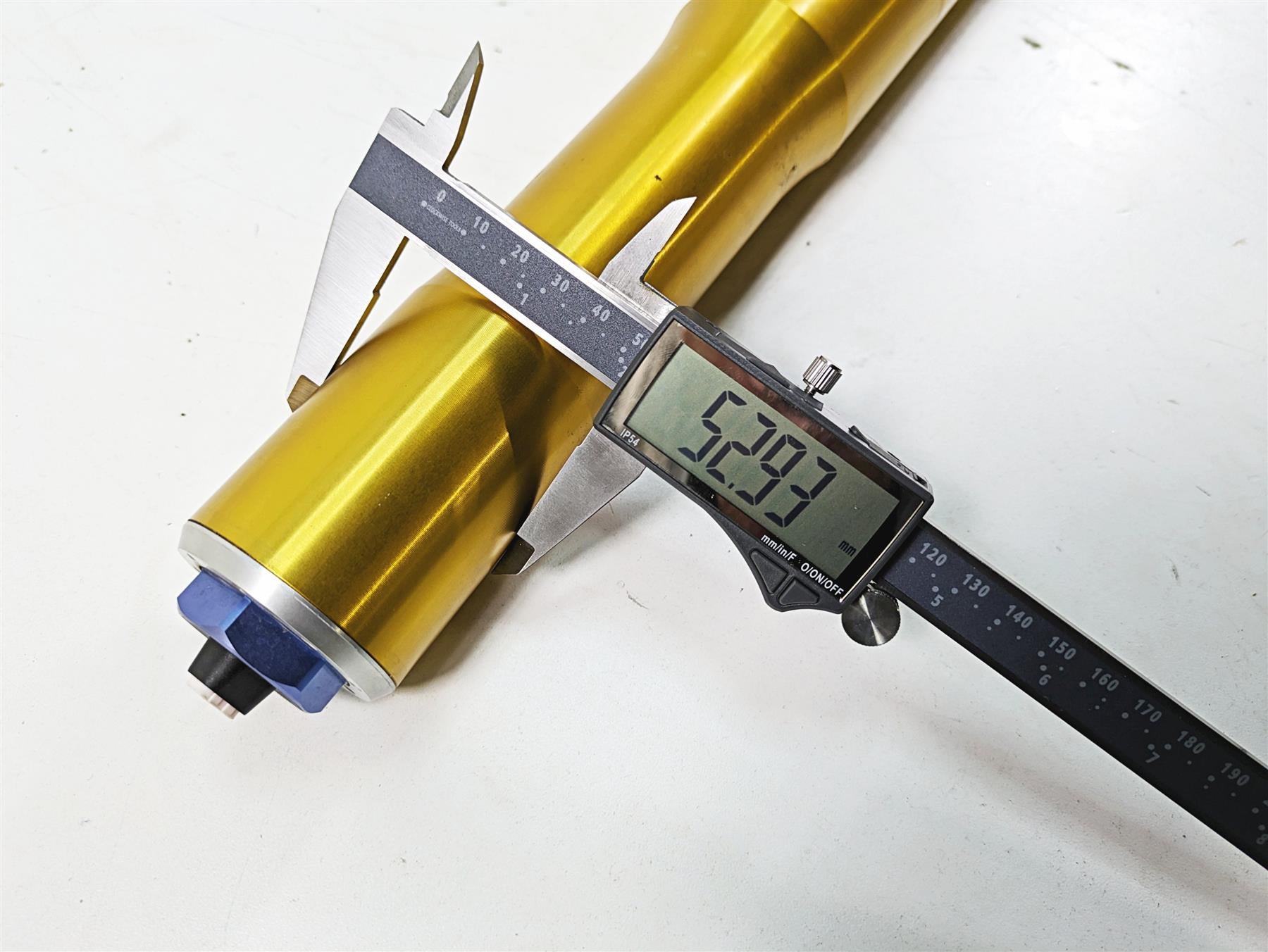 2016 Ducati Panigale 1299 S Right Ohlins Front Fork - For Parts 34420711A {{ shop.shopifyCountryName }} - Mototech271