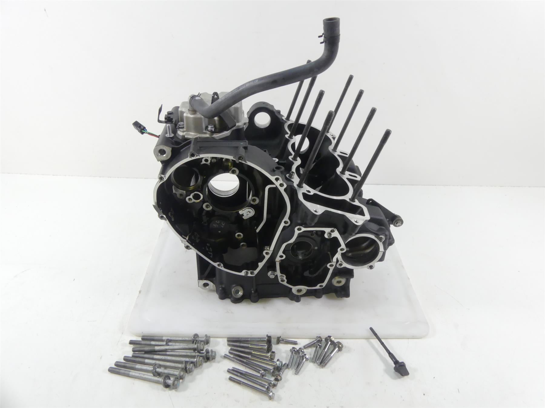 2019 Triumph Street Triple 765R Engine Crank Case Crankcase T1160976 {{ shop.shopifyCountryName }} - Mototech271