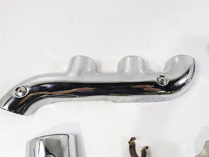 2006 Triumph Rocket 3 Exhaust Chrome Heat Shield Cover Set T2208512 | Mototech271