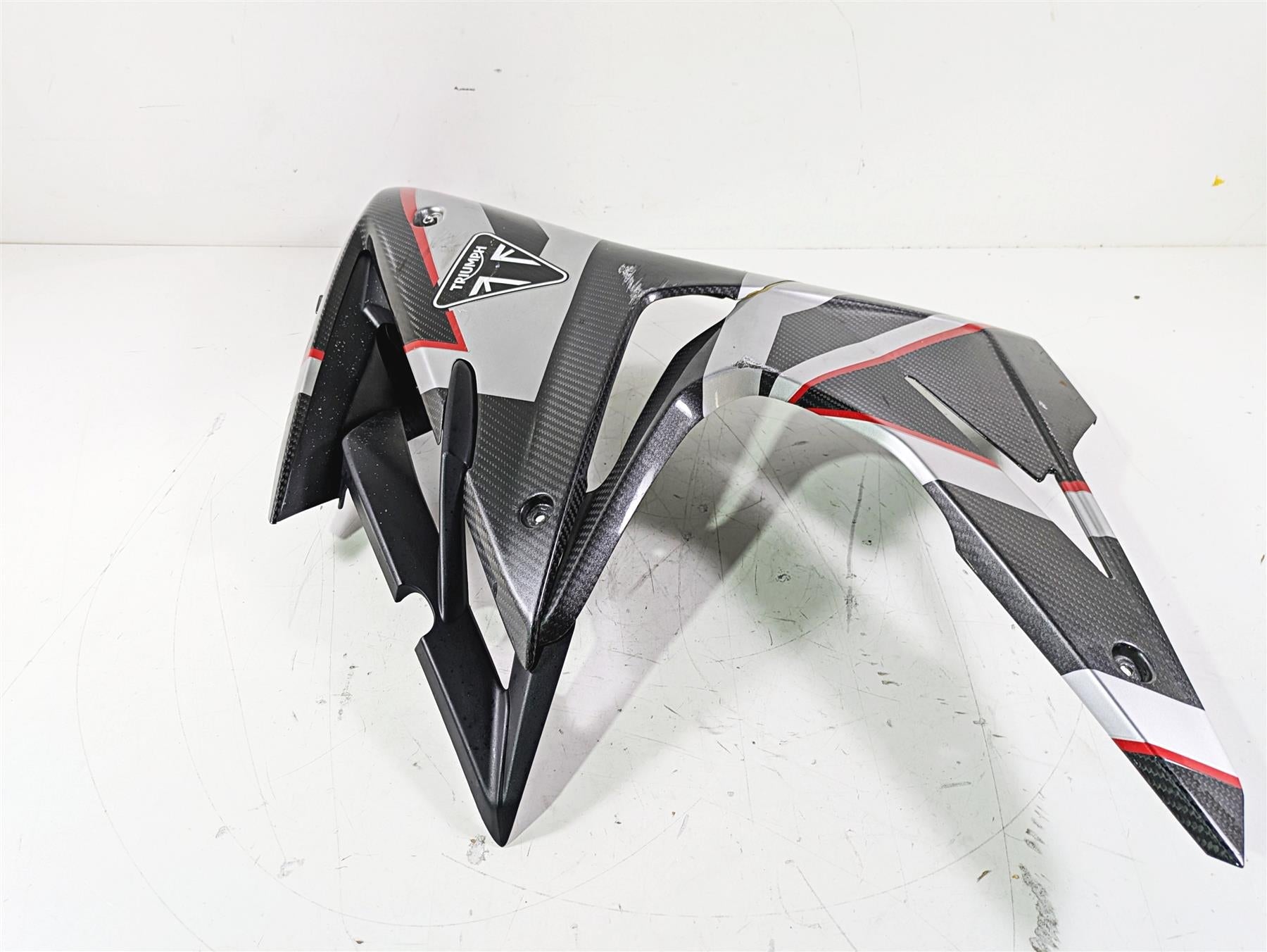2020 Triumph Daytona 765 Moto2 Right Main Side Carbon Cover Fairing T2309798 {{ shop.shopifyCountryName }} - Mototech271