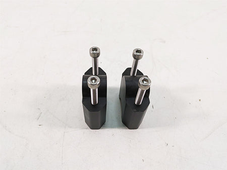 2016 Suzuki M109R VZR1800 Revo Black Handlebar Riser Extensions 2" SB-006-B {{ shop.shopifyCountryName }} - Mototech271