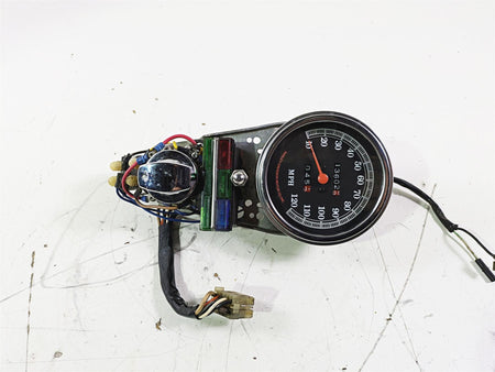 1992 Harley FLSTC Softail Heritage Speedometer Ignition Switch Set -Vin 67011-91 {{ shop.shopifyCountryName }} - Mototech271
