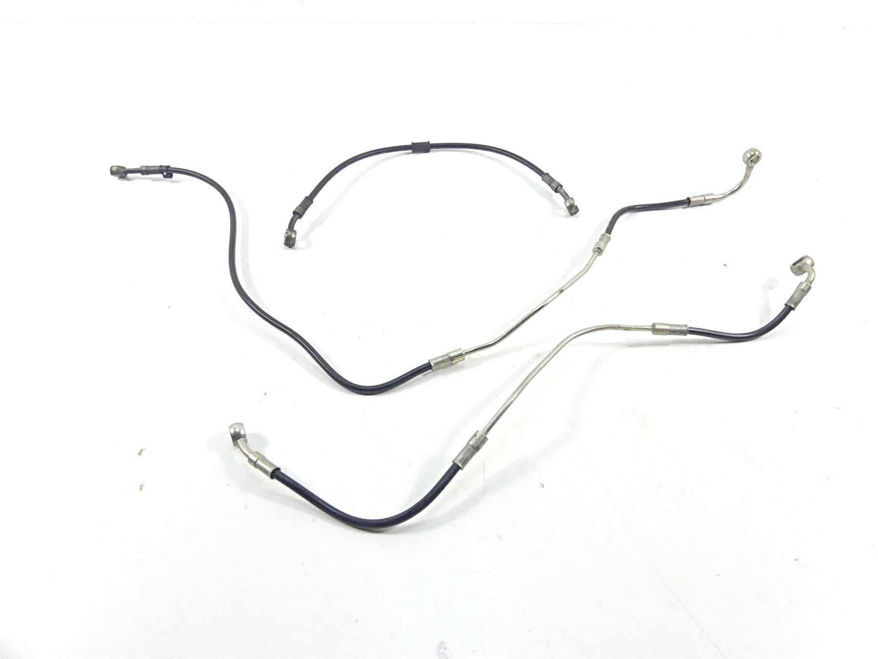 2012 Ducati Panigale 1199S Front Abs Brake Line Hose Set 61841141C | Mototech271