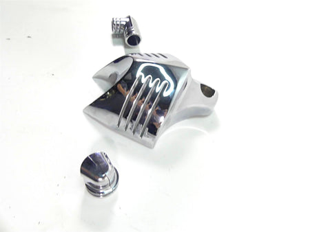 2007 Harley Touring FLHRSE CVO Road King Kuryakyn Chrome V Horn Cover 8128 {{ shop.shopifyCountryName }} - Mototech271