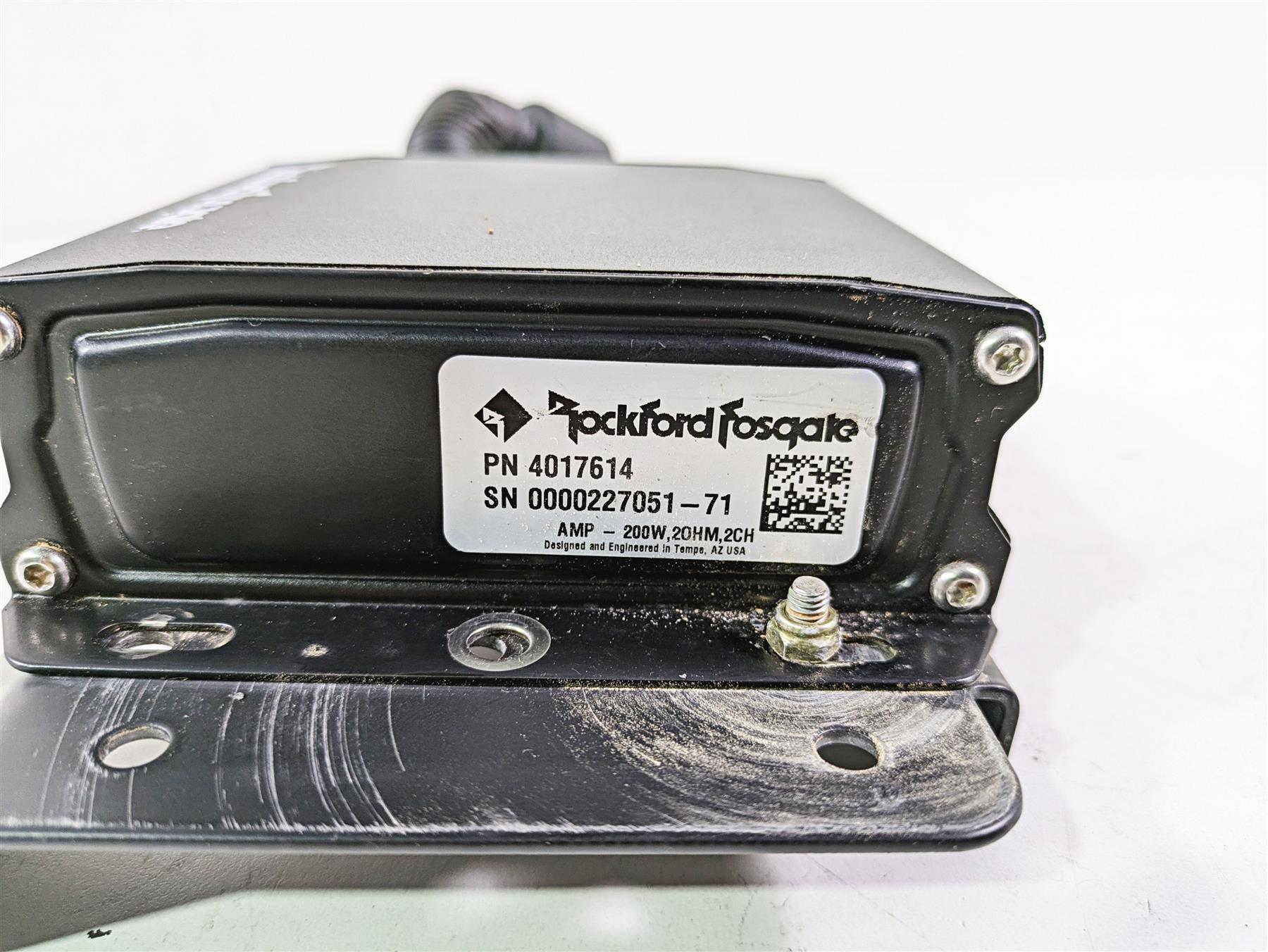 2021 Polaris RZR1000 XP Premium Rockford Fosgate Speaker Amp Amplifier 4017614 {{ shop.shopifyCountryName }} - Mototech271