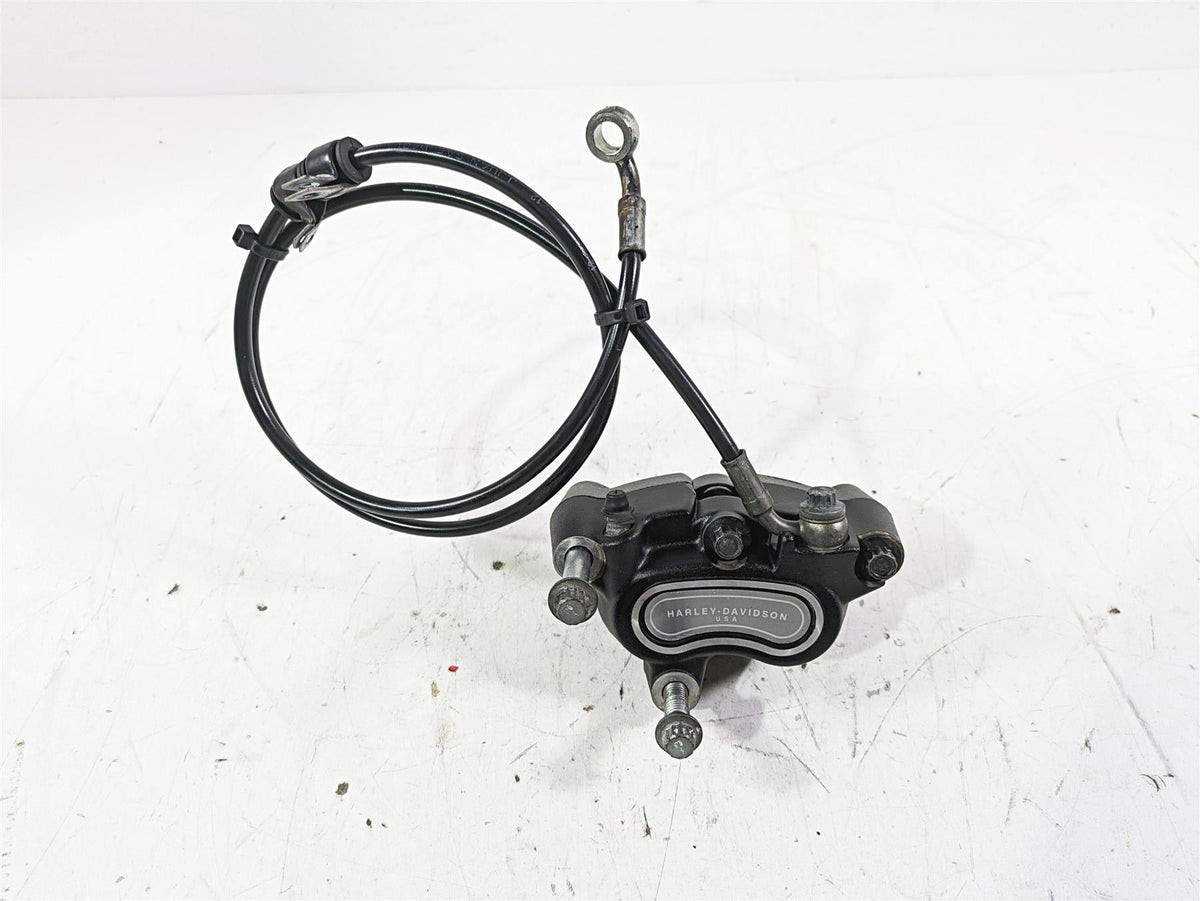 2013 Harley FXDWG Dyna Wide Glide Front Brake Caliper + Line - Read 41300001 {{ shop.shopifyCountryName }} - Mototech271