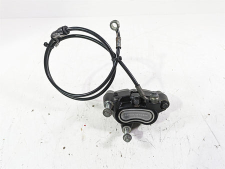 2013 Harley FXDWG Dyna Wide Glide Front Brake Caliper + Line - Read 41300001 {{ shop.shopifyCountryName }} - Mototech271