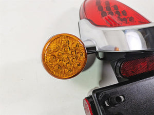 2017 Indian Chieftain Limited Taillight Blinker Plate Holder Set Chrome 5138445