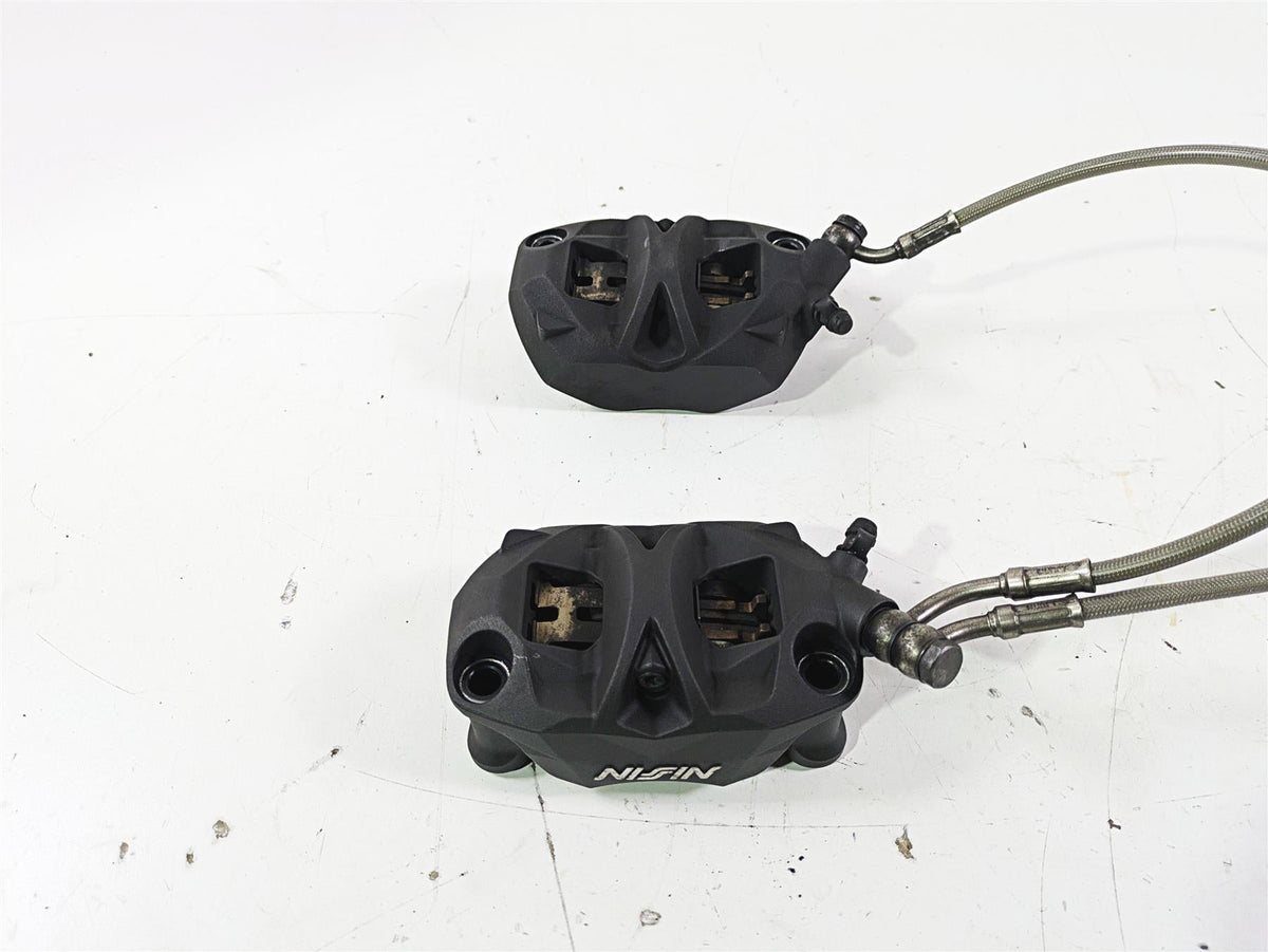 2012 Triumph Daytona 675 Nissin Front Brake Caliper 108mm Set T2021220 T2021230 {{ shop.shopifyCountryName }} - Mototech271