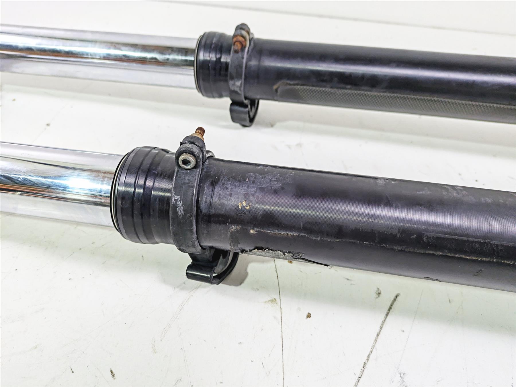 1998 KTM 380 SX MX Forks Trees Risers Handlebars 0918S741 0918S742 {{ shop.shopifyCountryName }} - Mototech271