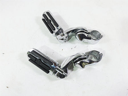 2011 Harley Touring FLHTCUSE CVO E-Glide Chrome Highway Foot Peg Rest Set {{ shop.shopifyCountryName }} - Mototech271