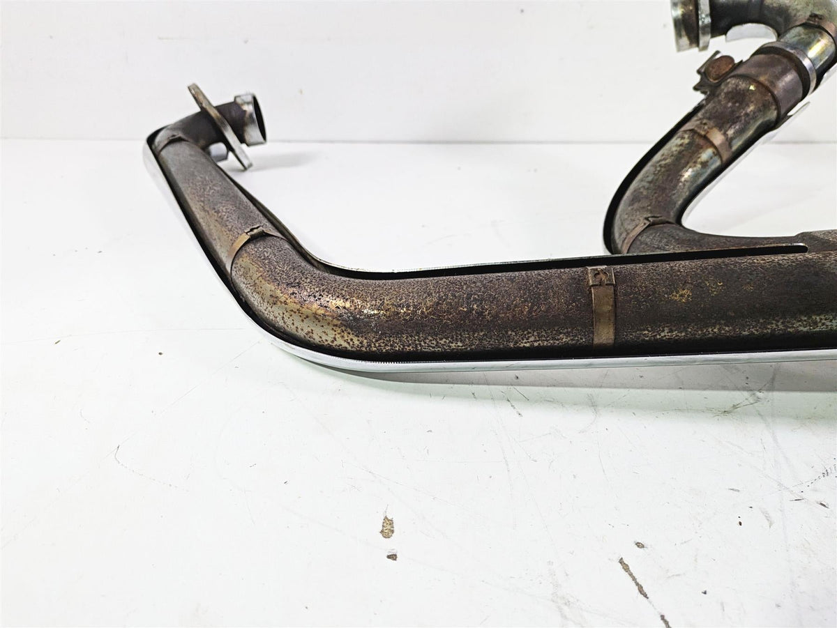 2004 Victory Kingpin Stock Exhaust System Header Manifold Set 1261089 1261323 {{ shop.shopifyCountryName }} - Mototech271