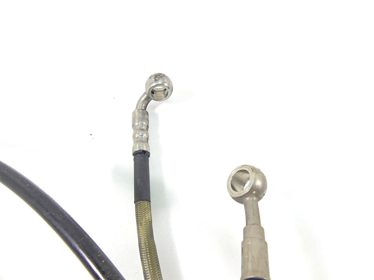 2012 Ducati Monster 1100 EVO Front Abs Brake Line Hose Set 61840942A 61841102A {{ shop.shopifyCountryName }} - Mototech271