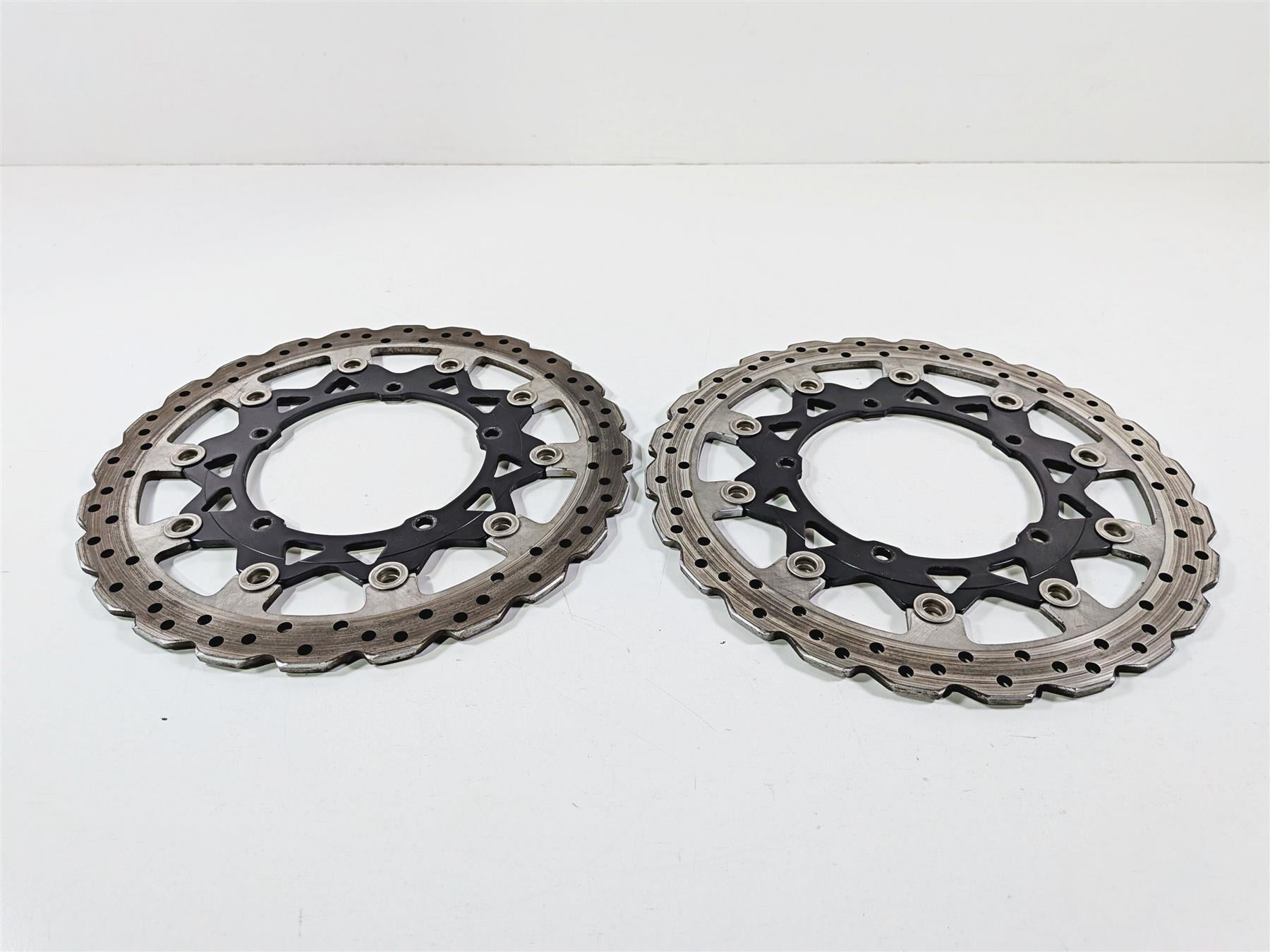2009 Yamaha VMX17 V-Max 1700 Front Brake Disc Rotor Set 5.4mm 2S3-2581T-00-00-Mototech271