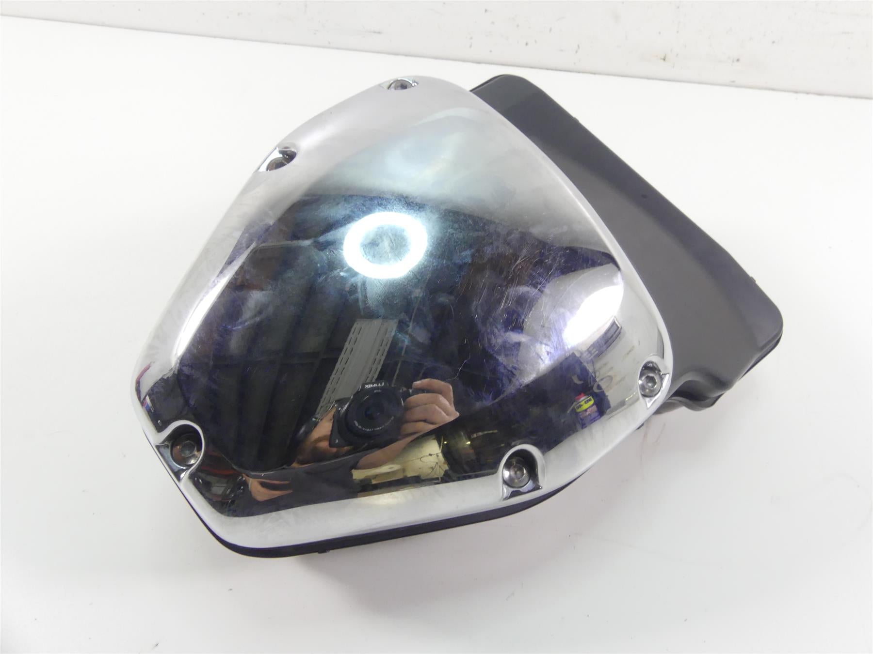 2002 Honda VTX1800 C K&N Air Cleaner Breather Box & Cover 17231-MCH-000 {{ shop.shopifyCountryName }} - Mototech271
