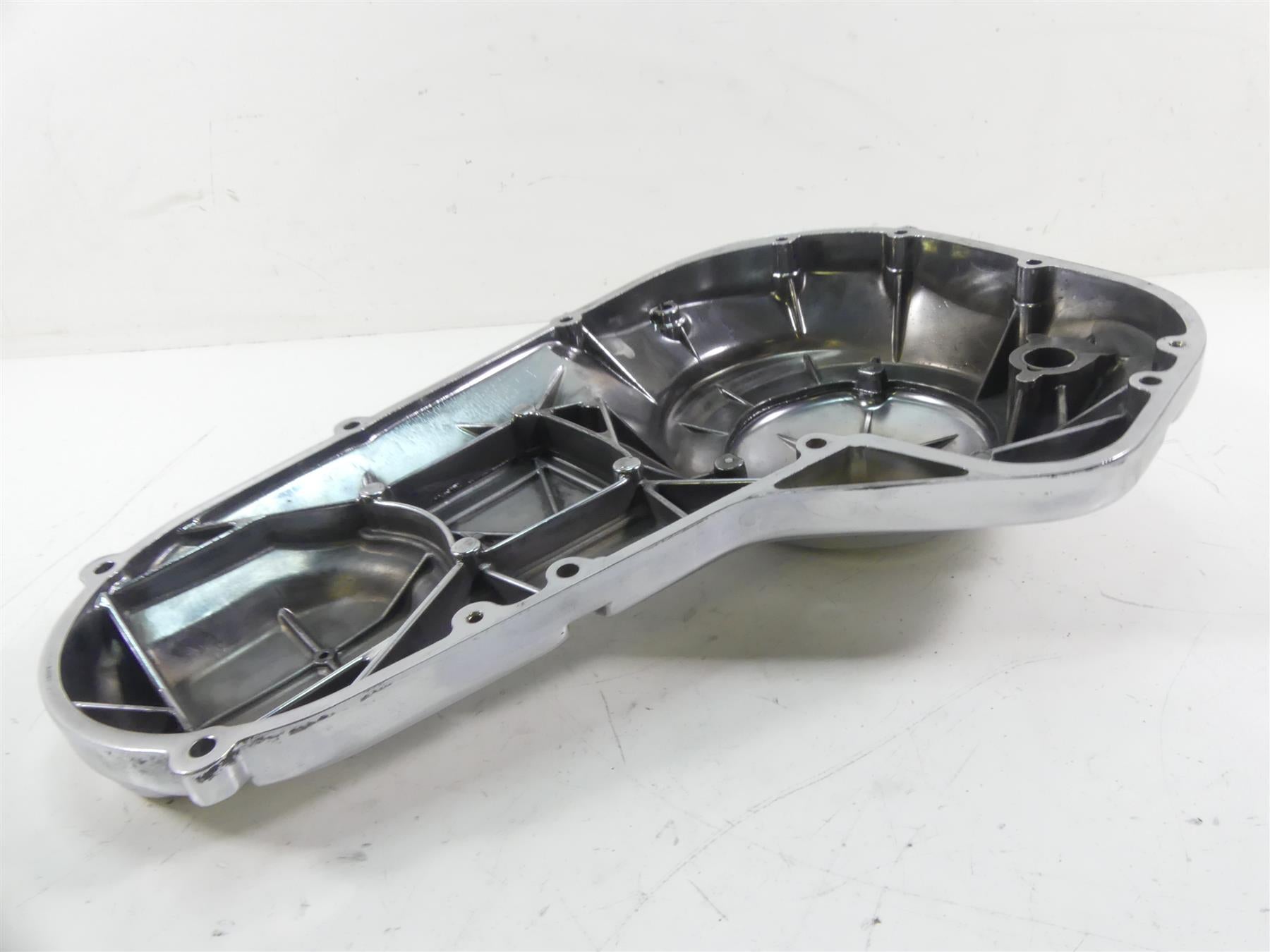 1989 Harley Touring FLTC Tour Glide Outer Primary Drive Clutch Cover 60606-89 {{ shop.shopifyCountryName }} - Mototech271