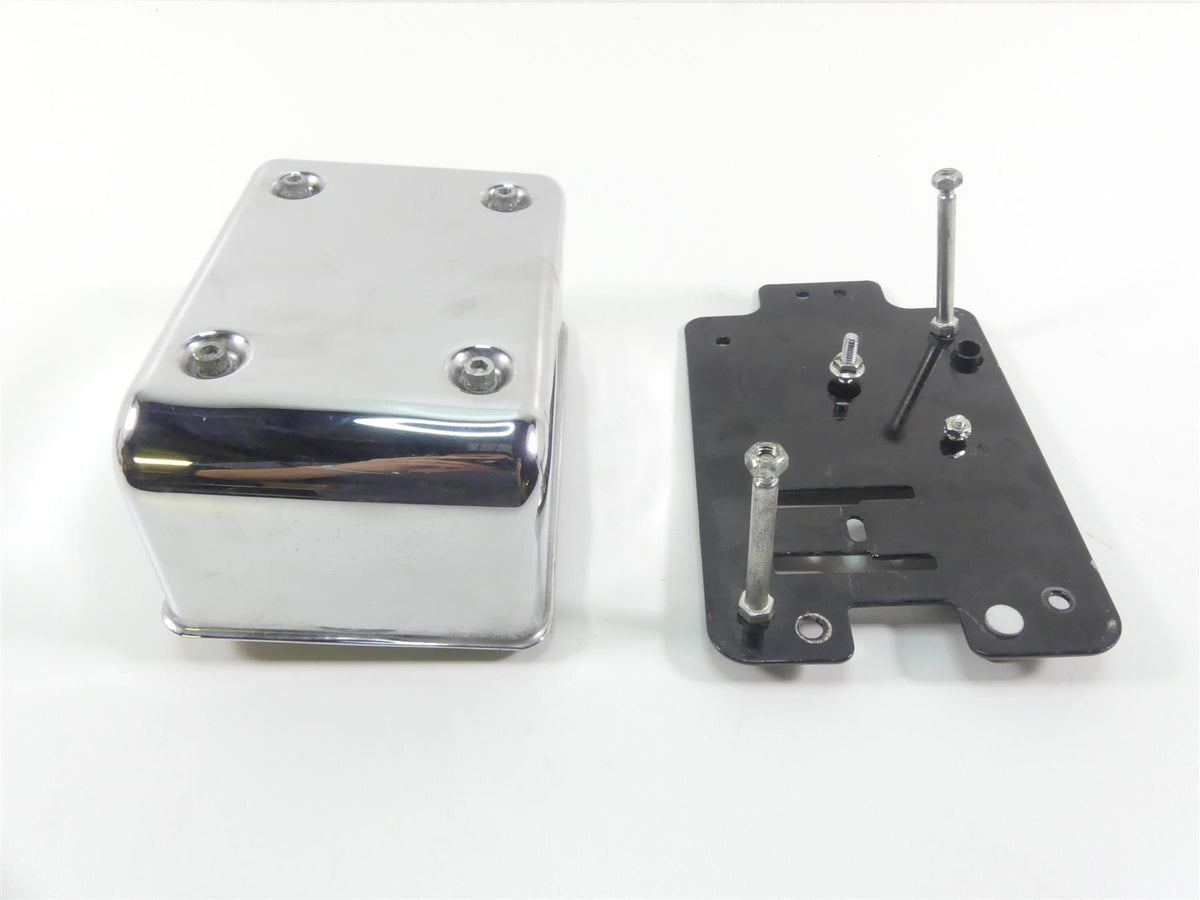 1999 Harley Dyna FXDL Low Rider Electrical Box Panel & Chrome Cover 66333-99 {{ shop.shopifyCountryName }} - Mototech271