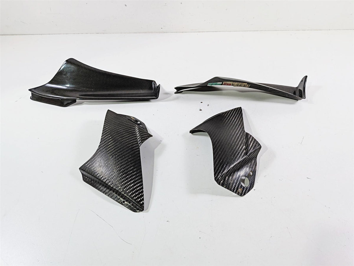 2008 Aprilia RSVR 1000 Factory Upper Fairing Carbon Infill Cover Set 8178754 {{ shop.shopifyCountryName }} - Mototech271