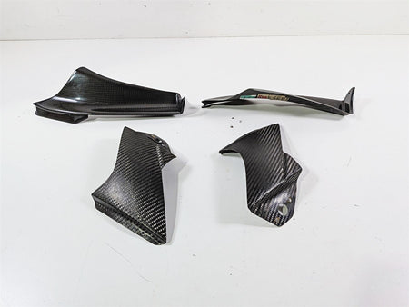 2008 Aprilia RSVR 1000 Factory Upper Fairing Carbon Infill Cover Set 8178754 {{ shop.shopifyCountryName }} - Mototech271