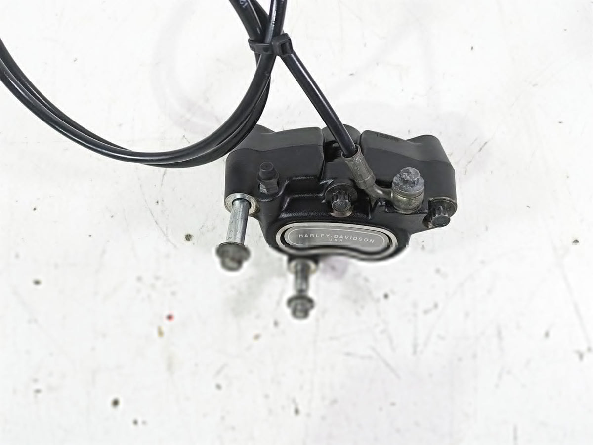2013 Harley FXDWG Dyna Wide Glide Front Brake Caliper + Line - Read 41300001 {{ shop.shopifyCountryName }} - Mototech271