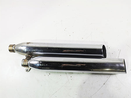 2004 Victory Kingpin Exhaust Muffler Silencer Slash Cut Set {{ shop.shopifyCountryName }} - Mototech271