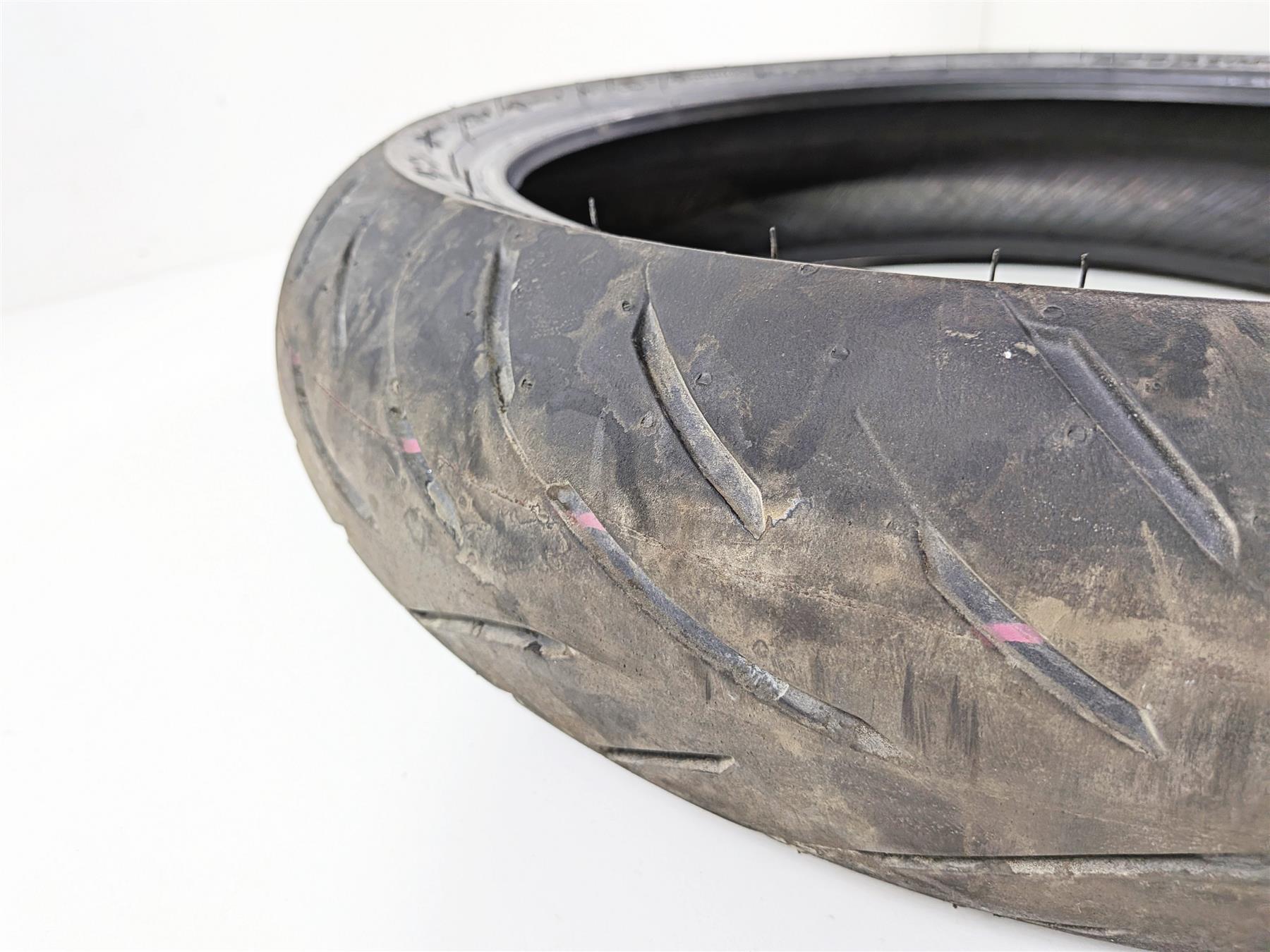 Used Front Motorcycle Tire Dunlop Sportmax GP300F 120/70R17 4506-7896 {{ shop.shopifyCountryName }} - Mototech271