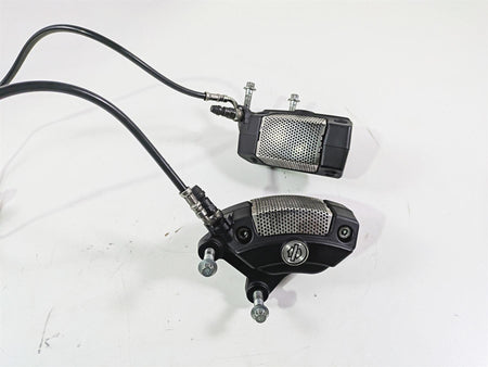 2009 Harley Touring FLHX Street Glide Front Brake Caliper Set 43027-08 44023-08 {{ shop.shopifyCountryName }} - Mototech271