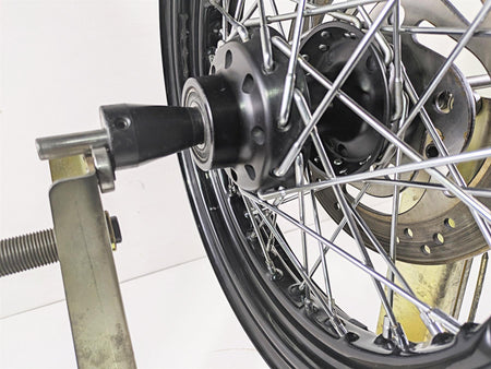 2014 Harley FLS Softail Slim Front Wheel Rim 16x3 DENT & Rotor 55107-12 {{ shop.shopifyCountryName }} - Mototech271