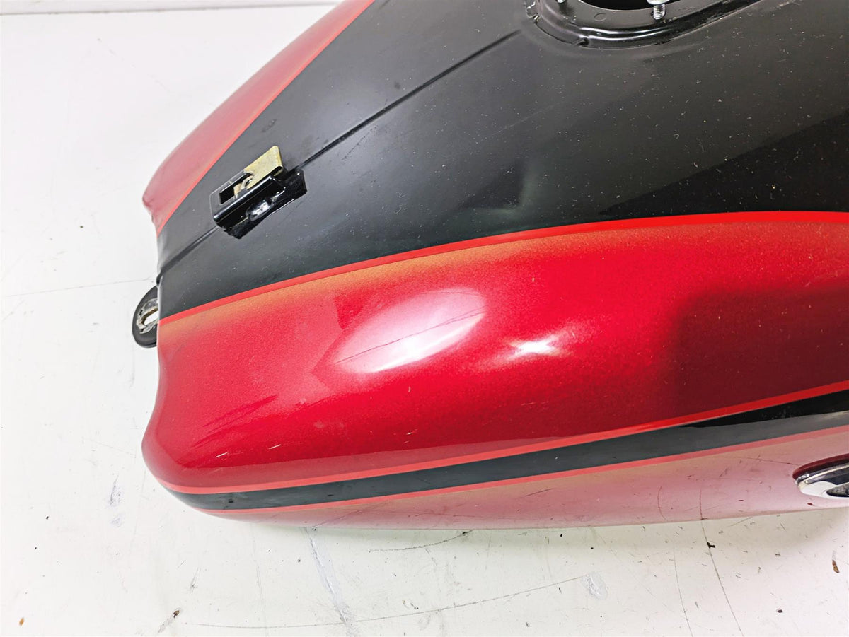 2007 Harley Touring FLHTCU SE CVO E-Glide Fuel Gas Tank Cherry Black Ice 61356-03 {{ shop.shopifyCountryName }} - Mototech271