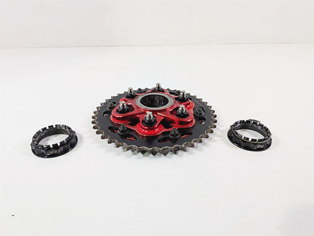 2017 Ducati Panigale 1299 AEM Factory Red Sprocket & Flange DU092 S50-804R-41-Mototech271