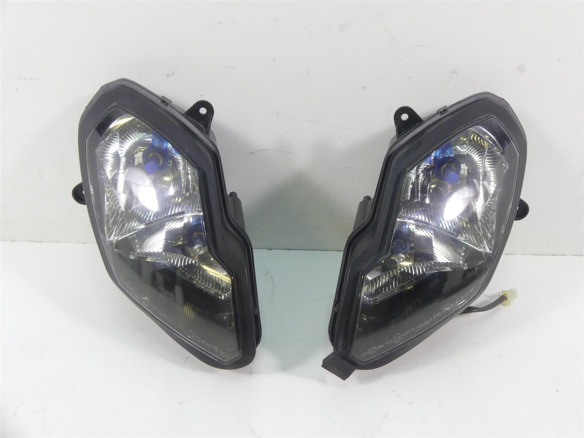2004 Aprilia RSV1000 R Mille Front Head Lamp Headlight Set AP8127152 AP8127283 {{ shop.shopifyCountryName }} - Mototech271