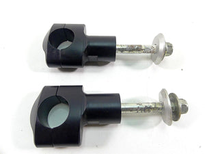 2012 Ducati Monster 1100 EVO Rizoma Handle Bar Riser Holder Set AZ403 1108090