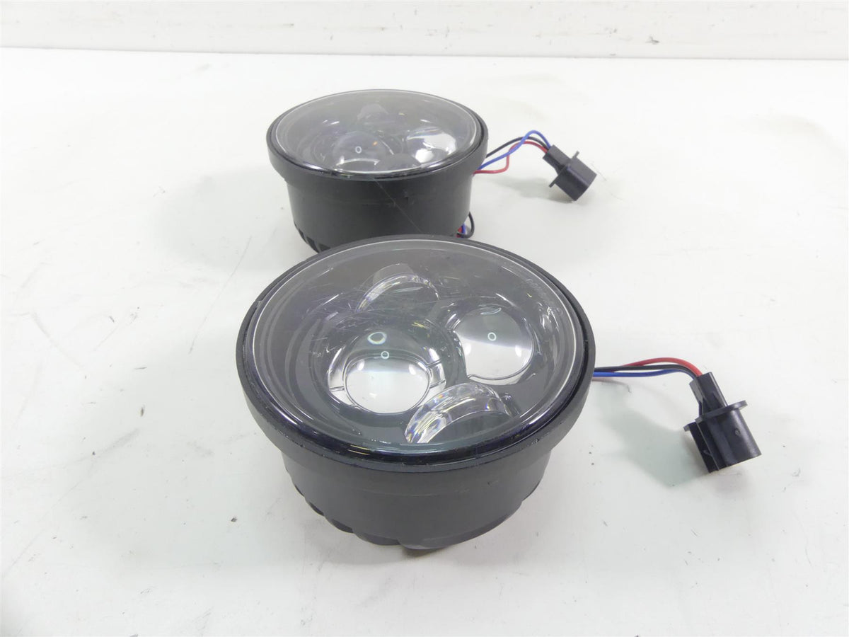 2014 Harley Dyna FXDF Fat Bob Led Headlight Light Bulb Lens Set - Scratched {{ shop.shopifyCountryName }} - Mototech271