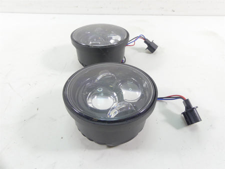 2014 Harley Dyna FXDF Fat Bob Led Headlight Light Bulb Lens Set - Scratched {{ shop.shopifyCountryName }} - Mototech271