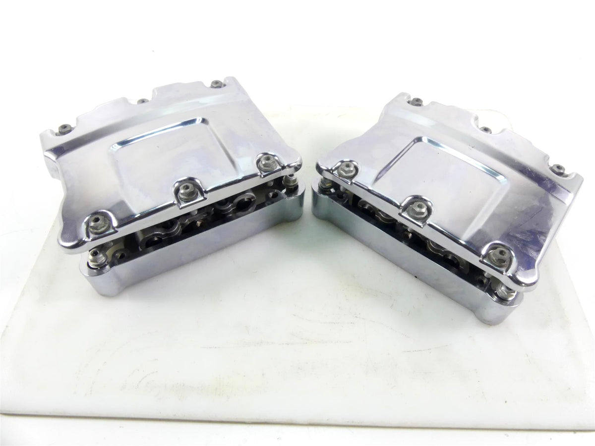 2017 Harley Softail FXSB Breakout Chrome Valve Cover Rocker Box Set 17571-99 {{ shop.shopifyCountryName }} - Mototech271