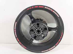 2006 Suzuki GSXR1000 K6 Straight Rear Wheel Rim 17x6 64111-41G00-019