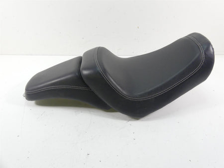 2015 Harley FXDF Dyna Fat Bob Rider Driver Passenger Dual Seat Saddle 52000117 {{ shop.shopifyCountryName }} - Mototech271