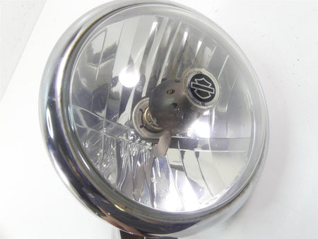 2006 Harley Sportster XL1200 Custom Headlight Head Light Lamp & Mount 69670-04A {{ shop.shopifyCountryName }} - Mototech271