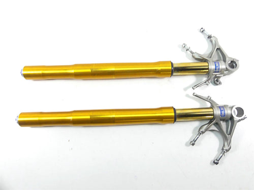 2012 Ducati Panigale 1199S Straight Ohlins Front Fork Legs 34420411A 34520411A | Mototech271