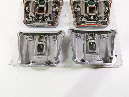 2009 Harley XR1200 Sportster Rocker Box Valve Cover Set 17590-08A 17585-08 {{ shop.shopifyCountryName }} - Mototech271