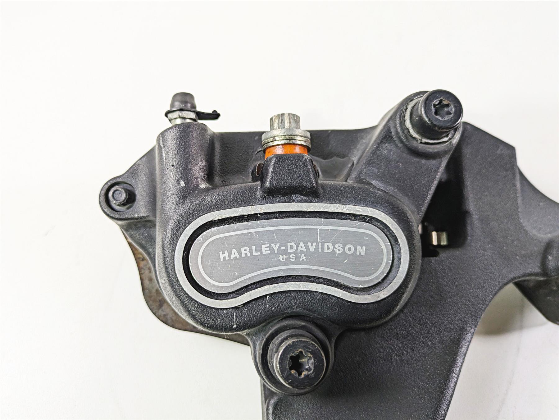 2011 Harley FXDC Dyna Super Glide Rear Brake Caliper & Bracket 40908-08 {{ shop.shopifyCountryName }} - Mototech271