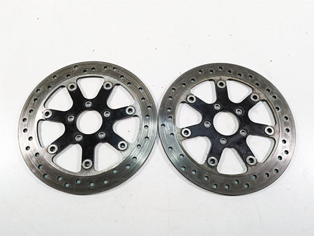 2018 Harley Touring FLHXSE CVO Street Glide Front Brake Rotor Set 41500150 {{ shop.shopifyCountryName }} - Mototech271