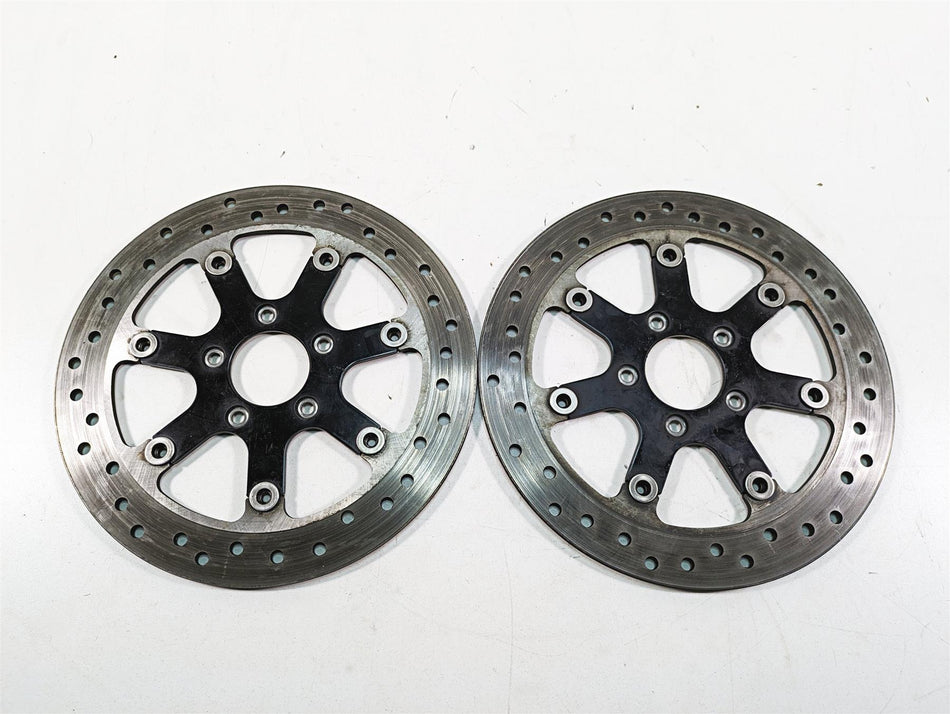 2018 Harley Touring FLHXSE CVO Street Glide Front Brake Rotor Set 41500150 {{ shop.shopifyCountryName }} - Mototech271