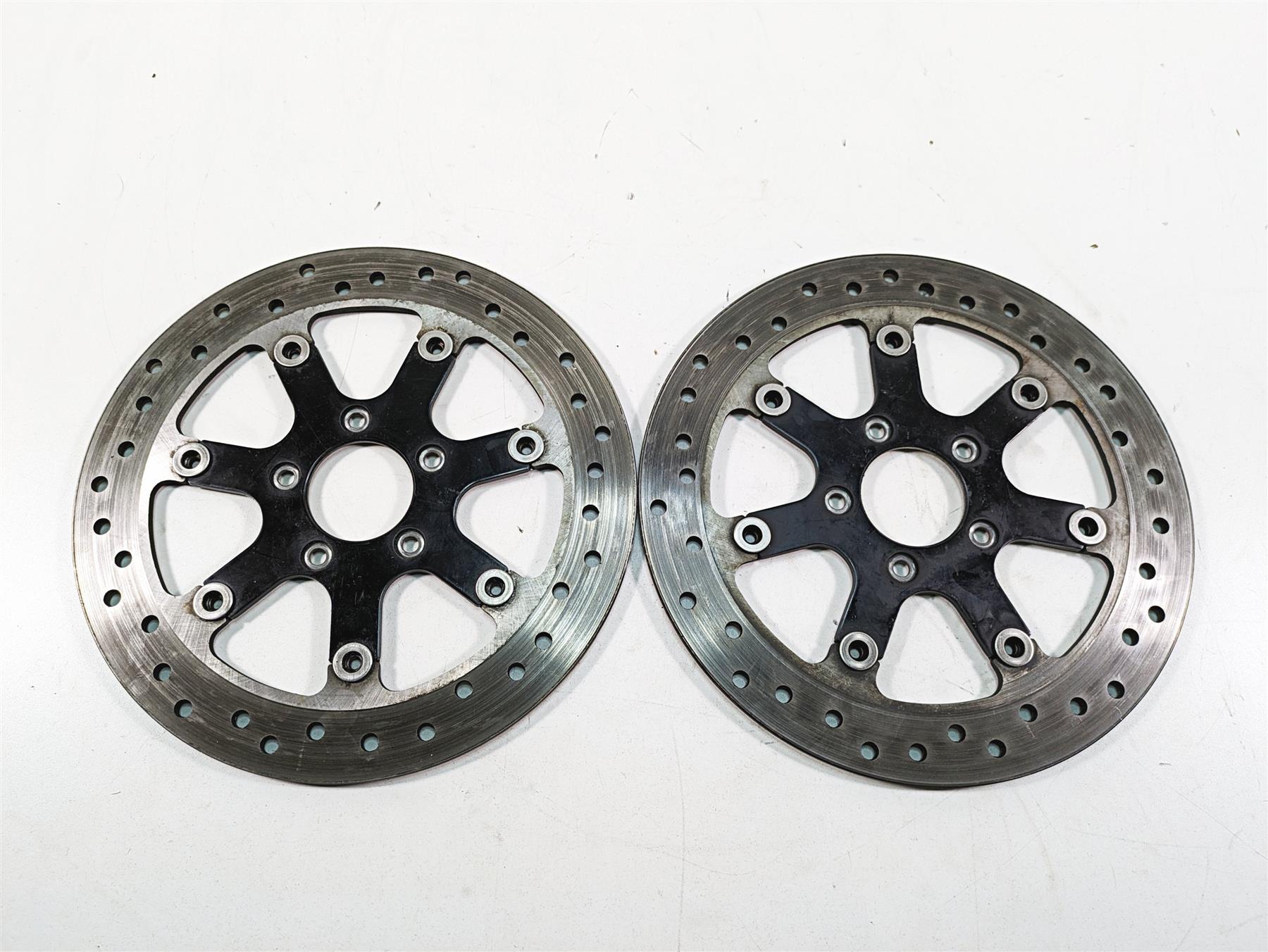 2018 Harley Touring FLHXSE CVO Street Glide Front Brake Rotor Set 41500150